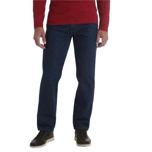 Wrangler Rustler Men's 34x29 Regular Fit Jeans Medium Wash Blue Denim NWT - Picture 1 of 5